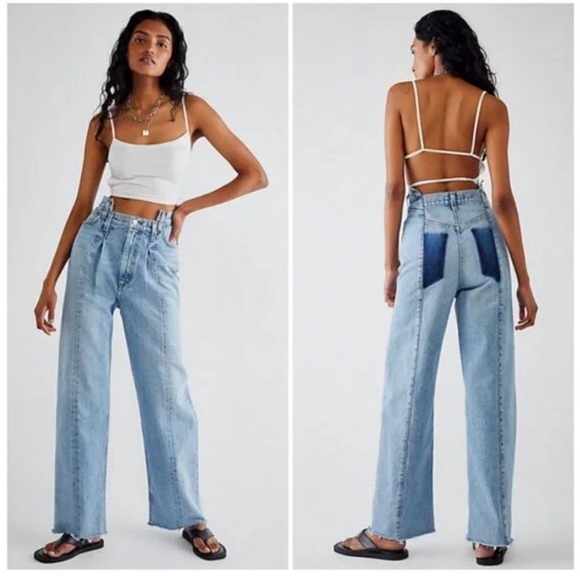 AGOLDE Pieced Angled Jean (J4) - Picture 1 of 6